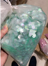 Load image into Gallery viewer, Beading Prom Dresses 2020 Plus Size Pink High Split Tulle Sweep Train Sleeveless Evening Gown A-line Lace Up Backless Vestido De