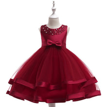 Load image into Gallery viewer, Baby Girls Flower Kids Dress for Girls Lace Cake Tutu Party Princess Dress Girl 2 4 6 7 8 10 Yrs Birthday Party Event Prom Dress