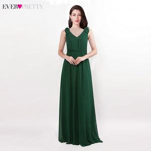 Elegant Burgundy Evening Dresses Ever Pretty EP07482BD Mermaid V-Neck Sleeveless Draped Formal Party Gowns Abiye Gece Elbisesi