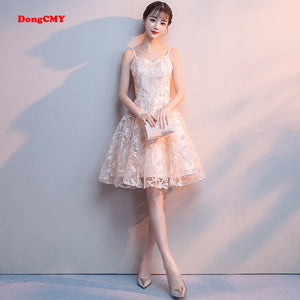 DongCMY 2020 Prom New A-line Short Student Young Short Sexy Party Pretty Graduation dresses