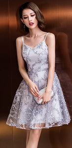 DongCMY 2020 Prom New A-line Short Student Young Short Sexy Party Pretty Graduation dresses