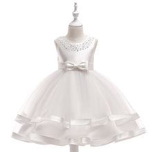 Load image into Gallery viewer, Baby Girls Flower Kids Dress for Girls Lace Cake Tutu Party Princess Dress Girl 2 4 6 7 8 10 Yrs Birthday Party Event Prom Dress
