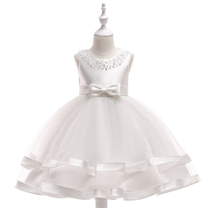 Baby Girls Flower Kids Dress for Girls Lace Cake Tutu Party Princess Dress Girl 2 4 6 7 8 10 Yrs Birthday Party Event Prom Dress